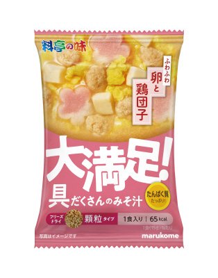 ＦＤ顆粒大満足みそ汁卵と鶏団子