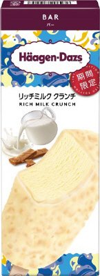 バー　リッチミルク クランチ