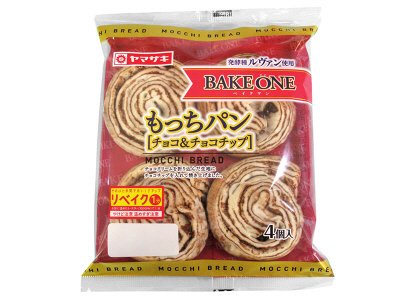 もっちパン（チョコチップ入り）４
