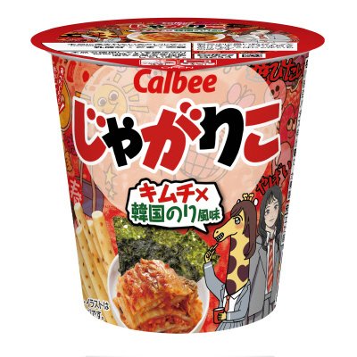 じゃがりこキムチ×韓国のり風味