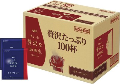 ＡＧＦ「ちょっと贅沢な珈琲店」ドリップパック　モカ・ブレンド　ＭＤＭ－１００Ｓ