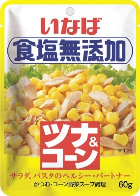 ツナ＆コーン　食塩無添加