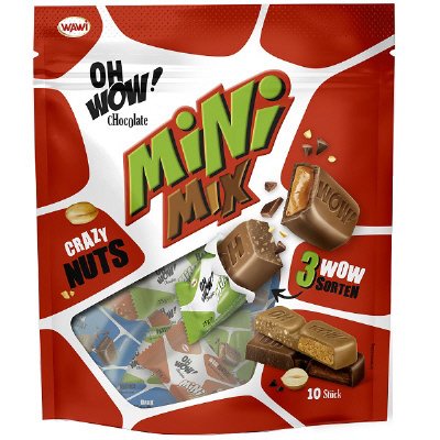 オーワオ　チョコレート　ミニ　クレイジーナッツ １５０ｇ