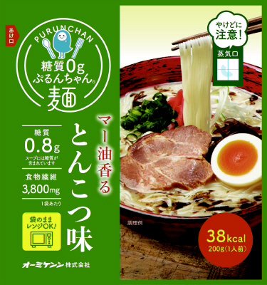 糖質0gぷるんちゃん麺とんこつ味