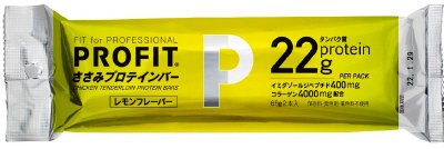 ＰＲＯＦＩＴささみプロテインバーレモン味