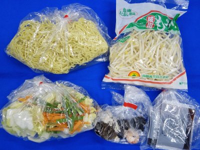 1/3日分野菜のあんかけ焼きそばセット