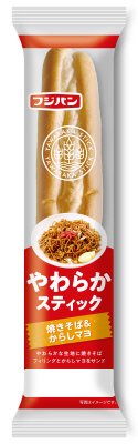 やわらかスティック焼きそば＆からしマヨ