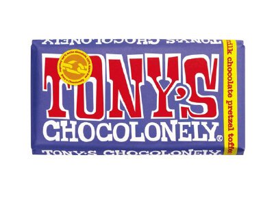 ダークミルクチョコレート 42％ プレッツェルタフィー