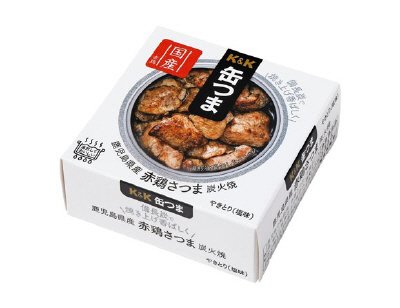 缶つま 鹿児島県産 赤鶏さつま 炭火焼