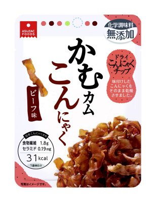 かむカムこんにゃく ビーフ味