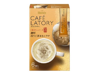 「ブレンディカフェラトリー」スティック　濃厚ほうじ茶きなこラテ６本