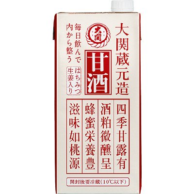 大関　甘酒１Ｌ紙パック