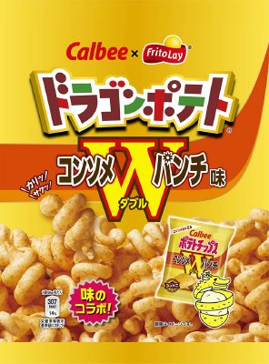 ドラゴンポテト　コンソメWパンチ味