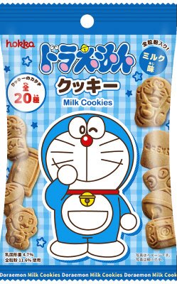 ドラえもんクッキーミルク味