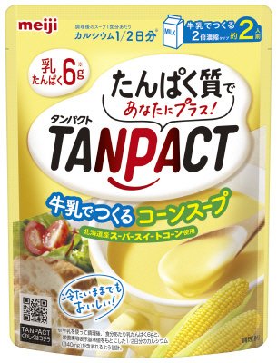 ＴＡＮＰＡＣＴ牛乳で作るコーンスープ