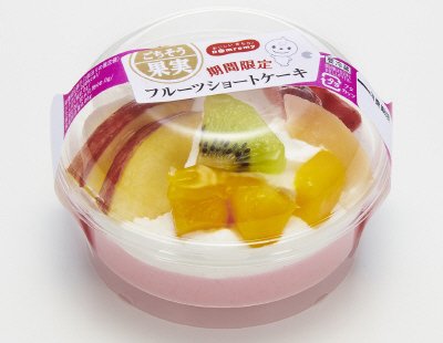 ごちそう果実 　フルーツショートケーキ