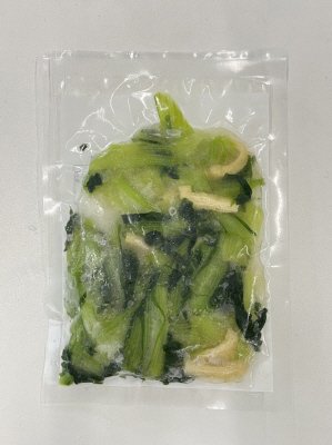 国産小松菜と揚げの煮物