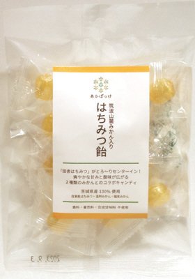 筑波山麓みかん入りはちみつ飴