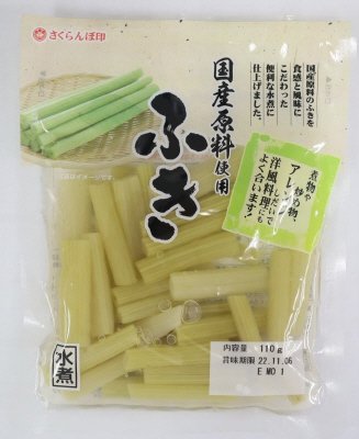 国産ふき水煮