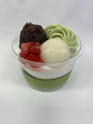 冬のお抹茶ぱふぇ