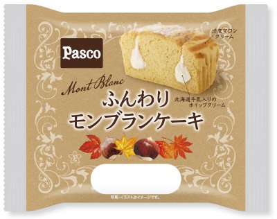 ふんわりモンブランケーキ