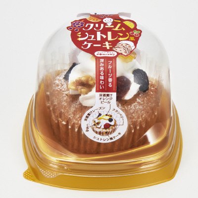 クリームシュトレン風ケーキ