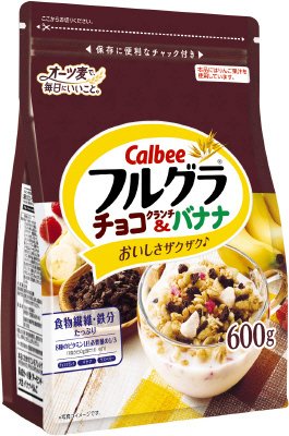 フルグラチョコクランチ＆バナナ