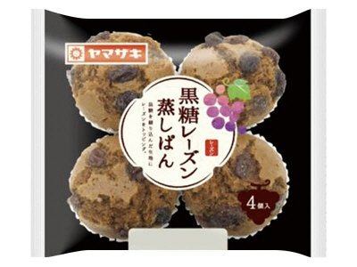 黒糖レーズン蒸しぱん（４）