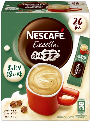 ネスカフェ　エクセラ　ふわラテ　まったり深い味