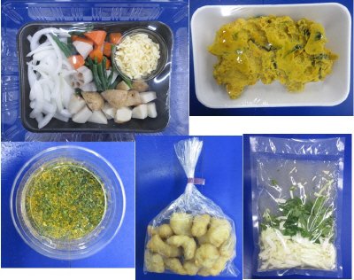 タラのカレー炒め　チーズソースがけ　３人前