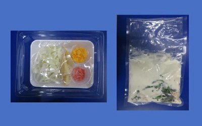 菜の花と筍のクリームスープ