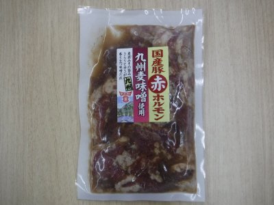 国産豚赤ホルモン　九州麦味噌使用