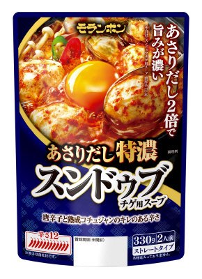 あさりだし特濃　スンドゥブチゲ用スープ