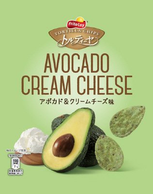 トルティーヤチップス　アボカド＆クリームチーズ味