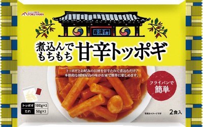 煮込んでもちもち甘辛トッポギ