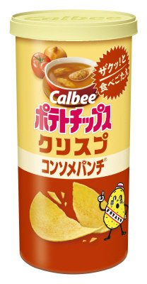 ポテトチップスクリスプコンソメパンチ