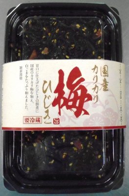 国産カリカリ梅ひじき