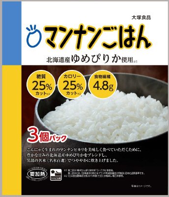 マンナンごはん１６０ｇ　３Ｐ
