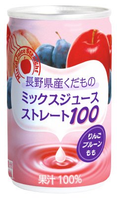 長野県産くだものミックスジュース ストレート100