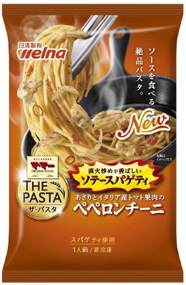 マ・マー　ＴＨＥ　ＰＡＳＴＡ　ソテースパゲティ　あさりとイタリア産トマト果肉のペペロンチーニ