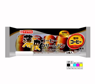 薄皮コーヒークリームパン（５）雪印コーヒー風味