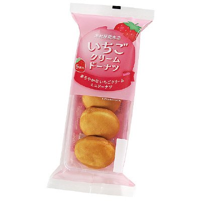 いちごクリームドーナツ