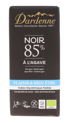 有機アガベチョコレートダーク　カカオ８５％