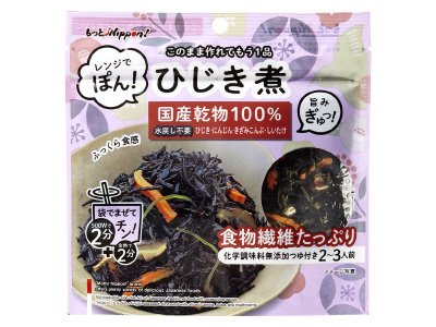 レンジでぽん！　ひじき煮