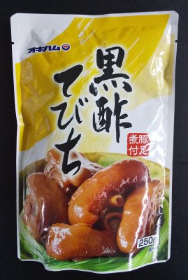 黒酢てびち　豚足煮付