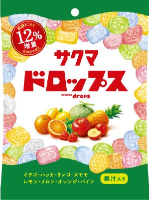 袋入りドロップス