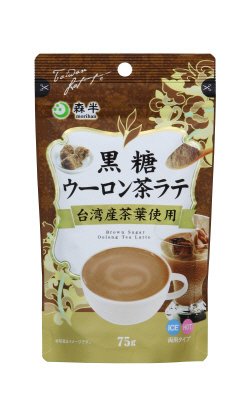 森半　黒糖ウーロン茶ラテ