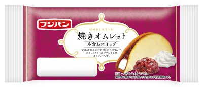 焼きオムレット小倉＆ホイップ