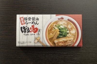ばり馬乾麺箱