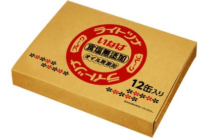 ライトツナ食塩無添加オイル無添加　12缶箱